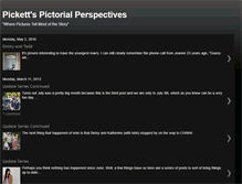 Tablet Screenshot of pickettspictorialperspectives.blogspot.com