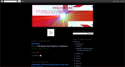 Desktop Screenshot of englishisms.blogspot.com