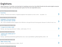 Tablet Screenshot of englishisms.blogspot.com