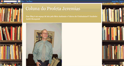 Desktop Screenshot of colunajeremias.blogspot.com