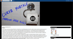 Desktop Screenshot of curvamortale.blogspot.com