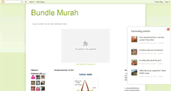 Desktop Screenshot of bundlemurah-ifa.blogspot.com