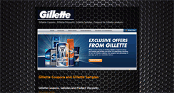 Desktop Screenshot of gillettesamples.blogspot.com
