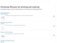Tablet Screenshot of freeprintablechristmaspictures.blogspot.com