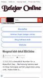Mobile Screenshot of berbahasa-arab.blogspot.com