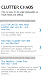 Mobile Screenshot of clutterchaostips.blogspot.com