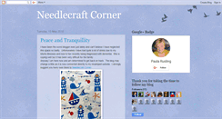 Desktop Screenshot of needlecraftcorner.blogspot.com