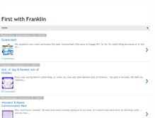 Tablet Screenshot of firstwithfranklin.blogspot.com