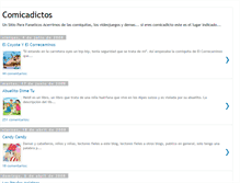 Tablet Screenshot of comicadictos.blogspot.com