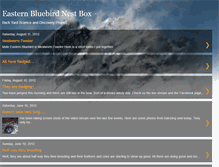 Tablet Screenshot of easternbluebirdnestbox.blogspot.com