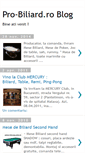 Mobile Screenshot of probiliard.blogspot.com