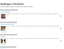 Tablet Screenshot of bubblegum4breakfast.blogspot.com