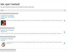 Tablet Screenshot of bbcsport-football.blogspot.com