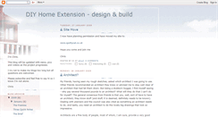 Desktop Screenshot of diyhomeextension.blogspot.com