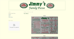 Desktop Screenshot of jimmysfamilypizza.blogspot.com