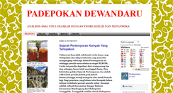 Desktop Screenshot of padepokan-dewandaru.blogspot.com