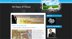 Desktop Screenshot of focusforlife.blogspot.com