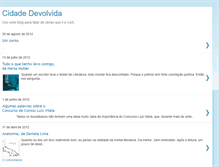 Tablet Screenshot of cidadedevolvida.blogspot.com