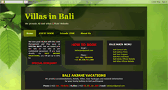 Desktop Screenshot of listvillabali.blogspot.com