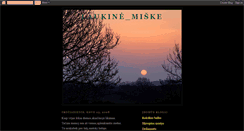 Desktop Screenshot of laukinemiske.blogspot.com