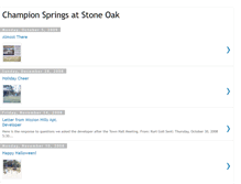 Tablet Screenshot of championsprings.blogspot.com