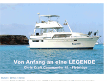 Tablet Screenshot of chris-craft-legende.blogspot.com