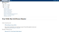 Desktop Screenshot of evilpowermaster.blogspot.com