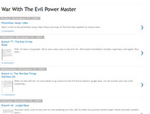 Tablet Screenshot of evilpowermaster.blogspot.com