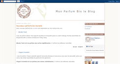 Desktop Screenshot of mon-parfum-bio.blogspot.com