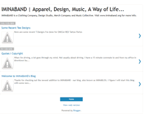 Tablet Screenshot of iminabandblog.blogspot.com