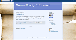 Desktop Screenshot of monroecountyohgenweb.blogspot.com