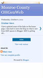 Mobile Screenshot of monroecountyohgenweb.blogspot.com