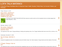 Tablet Screenshot of lofatalamatangi.blogspot.com