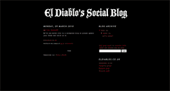 Desktop Screenshot of eldiablossocialclub.blogspot.com