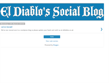 Tablet Screenshot of eldiablossocialclub.blogspot.com