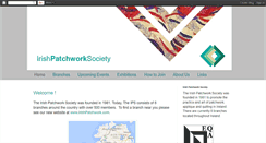 Desktop Screenshot of irishpatchworksociety.blogspot.com