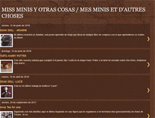 Tablet Screenshot of misminisyotrascosas.blogspot.com