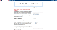 Desktop Screenshot of cobbrealestate.blogspot.com