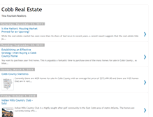 Tablet Screenshot of cobbrealestate.blogspot.com