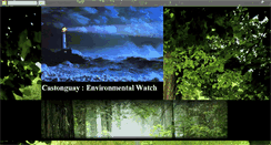 Desktop Screenshot of castonguayenvironmentalwatch.blogspot.com