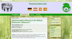 Desktop Screenshot of gemeinschaftssuche.blogspot.com