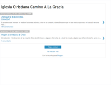 Tablet Screenshot of caminoalagracia.blogspot.com