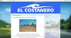 Desktop Screenshot of elcostanero.blogspot.com