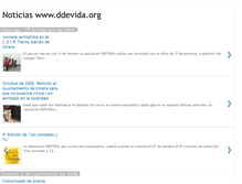 Tablet Screenshot of noticiasddevida.blogspot.com