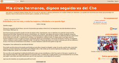 Desktop Screenshot of miscincohermanos.blogspot.com