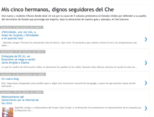 Tablet Screenshot of miscincohermanos.blogspot.com