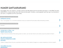 Tablet Screenshot of humorelsantuario.blogspot.com