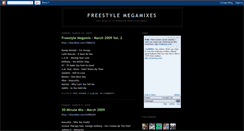 Desktop Screenshot of freestylemegamix.blogspot.com