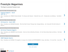 Tablet Screenshot of freestylemegamix.blogspot.com