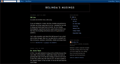 Desktop Screenshot of belindasmusings.blogspot.com